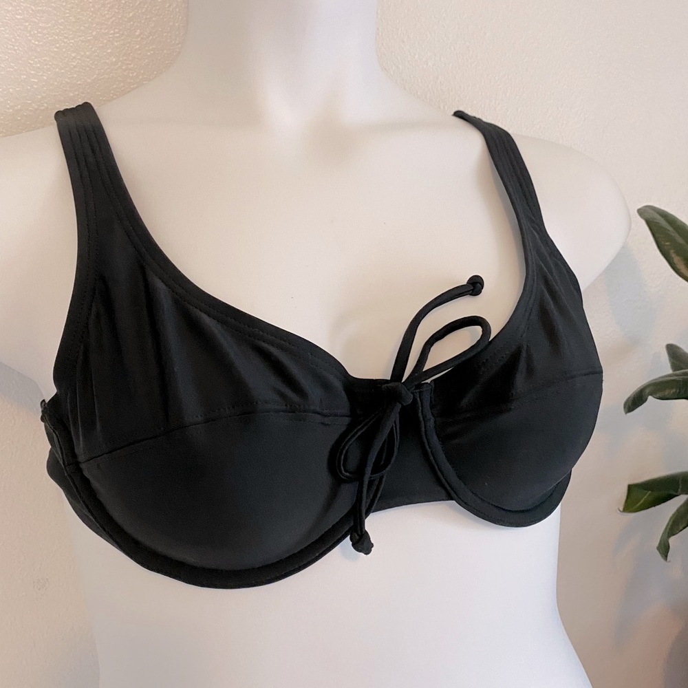 Black Underwire Bikini Top